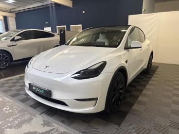 SPOTICAR Tesla Model Y Long Range Awd Occasion - Suv-4x4 Electrique Blanc - Biguglia - 1203901981_1