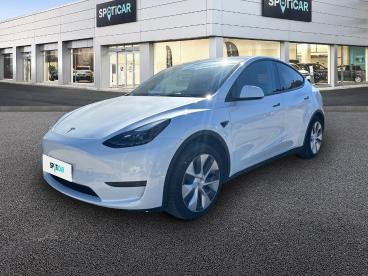 SPOTICAR Tesla Model Y Grande Autonomie Dual Motor Awd Occasion - Suv-4x4 Electrique Blanc - Toulon - 1203970268_1