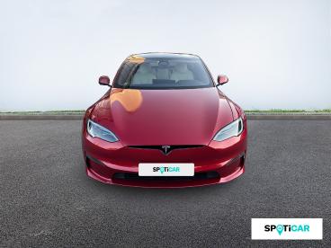 SPOTICAR Tesla Model S Models Dual Motor Occasion - Berline Electrique Rouge Ultra Métallisé - Perpignan - 1204160594_2