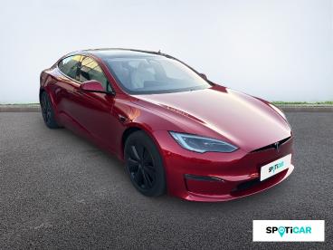 SPOTICAR Tesla Model S Models Dual Motor Occasion - Berline Electrique Rouge Ultra Métallisé - Perpignan - 1204160594_3