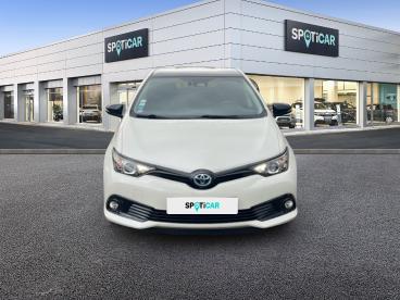 SPOTICAR Toyota Auris Hsd 136h Collection Rc18 Occasion - Berline Hybride Blanc Nacré Bi-ton Toit Noir - Anzin - 1203742556_2