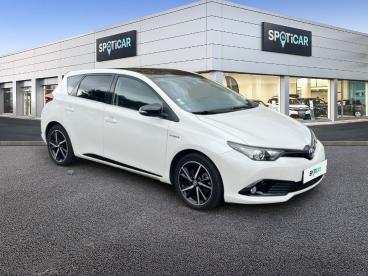 SPOTICAR Toyota Auris Hsd 136h Collection Rc18 Occasion - Berline Hybride Blanc Nacré Bi-ton Toit Noir - Anzin - 1203742556_3