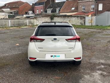 SPOTICAR Toyota Auris Hsd 136h Collection Rc18 Occasion - Berline Hybride Blanc Nacré Bi-ton Toit Noir - Anzin - 1203742556_5