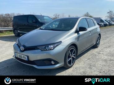 SPOTICAR Toyota Auris 1.8 Hybride 136 Collection Cvt Auto Caracteristiq Occasion - Berline Hybride Rechargeable Gris - Montlucon - 1203913220_1