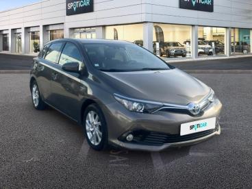 SPOTICAR Toyota Auris Hsd 136h Design Occasion - Berline Hybride Gris Dune - Nice - 1203914456_3