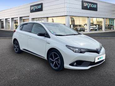 SPOTICAR Toyota Auris Hsd 136h Collection Rc18 Occasion - Berline Hybride Blanc Nacré Bi-ton Toit Noir - Arras - 1203961395_3