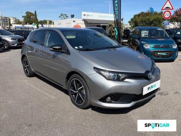 SPOTICAR Toyota Auris Hybride 136h Executive Occasion - Berline Hybride Gris - Antibes - 1204028484_3