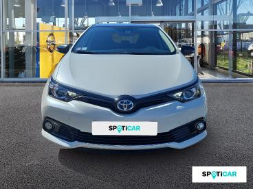 SPOTICAR Toyota Auris Hsd 136h Collection Occasion - Berline Hybride Blanc Nacré Bi-ton Toit Noir - Epernay - 1204072740_2