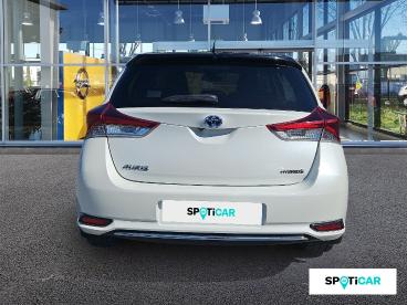 SPOTICAR Toyota Auris Hsd 136h Collection Occasion - Berline Hybride Blanc Nacré Bi-ton Toit Noir - Epernay - 1204072740_5