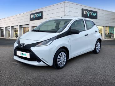 SPOTICAR Toyota Aygo 1.0 Vvt-i 69ch X-wave 3 5p Occasion - Citadine Essence Blanc - Reims - 1203664972_1