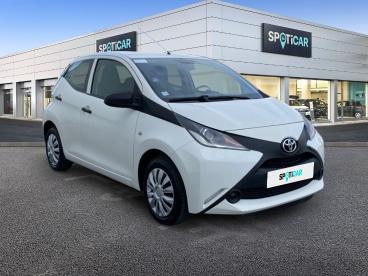 SPOTICAR Toyota Aygo 1.0 Vvt-i 69ch X-wave 3 5p Occasion - Citadine Essence Blanc - Reims - 1203664972_3