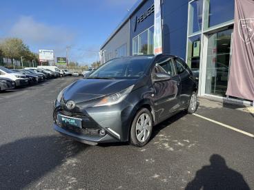 SPOTICAR Toyota Aygo 1.0 Vvt-i X Occasion - Citadine Essence Gris Foncé - Tresses - 1203753892_1