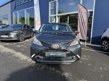 SPOTICAR Toyota Aygo 1.0 Vvt-i X Occasion - Citadine Essence Gris Foncé - Tresses - 1203753892_2