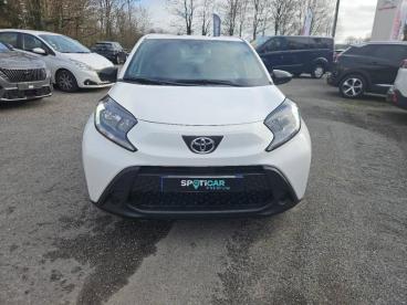 SPOTICAR Toyota Aygo 1.0 Vvt-i 72ch Active Business My23 Occasion - Citadine Essence Blanc - Nantiat - 1203787623_1