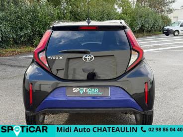 SPOTICAR Toyota Aygo 1.0 Vvt-i 72ch Design S-cvt Occasion - Citadine Essence Gris - Chateaulin - 1203793045_3