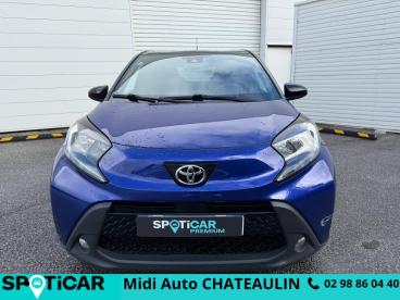SPOTICAR Toyota Aygo 1.0 Vvt-i 72ch Design S-cvt Occasion - Citadine Essence Gris - Chateaulin - 1203793045_5