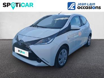 SPOTICAR Toyota Aygo 1.0 Vvt-i Stop & Start X-wave Occasion - Citadine Essence Blanc - Annemasse - 1203797853_1