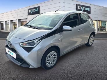 SPOTICAR Toyota Aygo 1.0 Vvt-i 72ch X-play 5p My19 Occasion - Citadine Essence Gris Titane Métallisé - St-amand-les-eaux - 1203805245_1