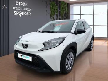 SPOTICAR Toyota Aygo 1.0 Vvt-i 72ch Design My23 Occasion - Citadine Essence Blanc - Montfavet - 1203858551_1