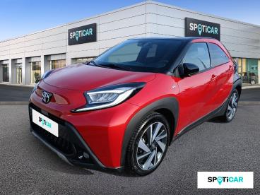SPOTICAR Toyota Aygo 1.0 Vvt-i 72 S-cvt Design Occasion - Citadine Essence Rouge - Cagnes Sur Mer - 1203860394_1