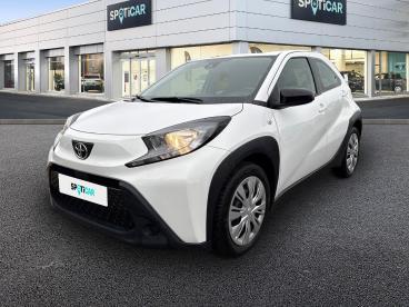 SPOTICAR Toyota Aygo 1.0 Vvt-i 72ch Dynamic S-cvt My23 Occasion - Citadine Essence Blanc Banquise - Libourne - 1203886797_1