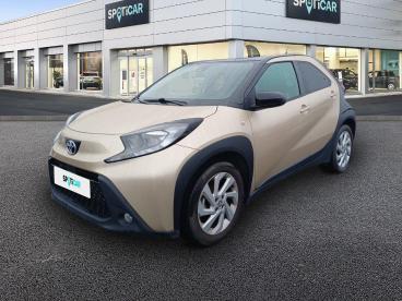 SPOTICAR Toyota Aygo 1.0 Vvt-i 72 S-cvt Design Occasion - Citadine Essence Beige - Auray - 1203905407_1