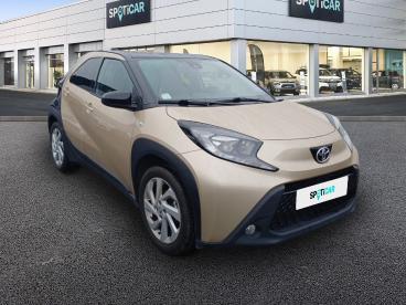 SPOTICAR Toyota Aygo 1.0 Vvt-i 72 S-cvt Design Occasion - Citadine Essence Beige - Auray - 1203905407_3
