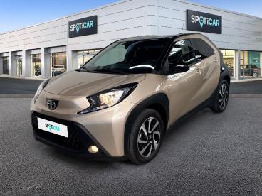 SPOTICAR Toyota Aygo 1.0 Vvt-i 72 S-cvt Design Occasion - Citadine Essence Beige - St Etienne - 1203907951_1