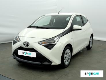 SPOTICAR Toyota Aygo 1.0 Vvt-i 72ch X 3p My20 Occasion - Citadine Essence Blanc - La Ravoire - 1203911494_1