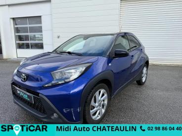 SPOTICAR Toyota Aygo 1.0 Vvt-i 72ch Design S-cvt Occasion - Citadine Essence Bleu - Chateaulin - 1203924970_1