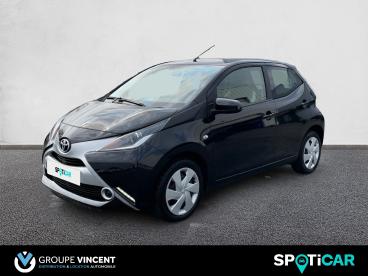 SPOTICAR Toyota Aygo 1.0 Vvt I 69ch X Play Occasion - Citadine Essence Noir - Montlucon - 1203942937_1