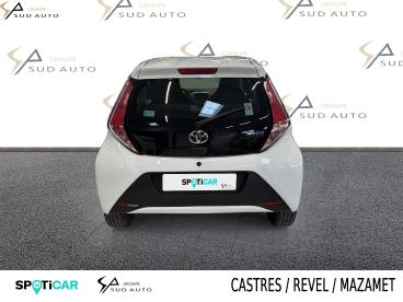 SPOTICAR Toyota Aygo 1.0 Vvt-i X-play 5p Occasion - Citadine Essence Blanc - Castres - 1203968599_5