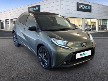 SPOTICAR Toyota Aygo 1.0 Vvt-i 72ch Collection S-cvt Occasion - Citadine Essence Bi-ton Vert Cardamome Métal/toit Noir - Dechy - 1203986307_1