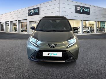 SPOTICAR Toyota Aygo 1.0 Vvt-i 72ch Collection S-cvt Occasion - Citadine Essence Bi-ton Vert Cardamome Métal/toit Noir - Dechy - 1203986307_2