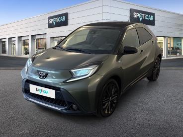 SPOTICAR Toyota Aygo 1.0 Vvt-i 72ch Collection S-cvt Occasion - Citadine Essence Bi-ton Vert Cardamome Métal/toit Noir - Dechy - 1203986307_3