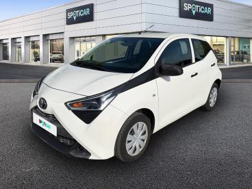 SPOTICAR Toyota Aygo 1.0 Vvt-i 72ch X-play 5p My20 Occasion - Citadine Essence Blanc Banquise - Libourne - 1203989843_1