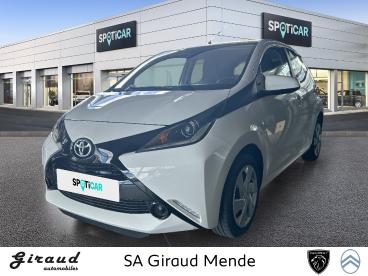 SPOTICAR Toyota Aygo  Occasion - Citadine Essence Blanc - Mende - 1204004695_1