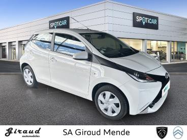 SPOTICAR Toyota Aygo  Occasion - Citadine Essence Blanc - Mende - 1204004695_3