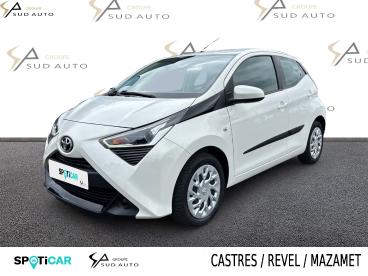SPOTICAR Toyota Aygo 1.0 Vvt-i X-play Occasion - Citadine Essence Blanc - Castres - 1204028660_1