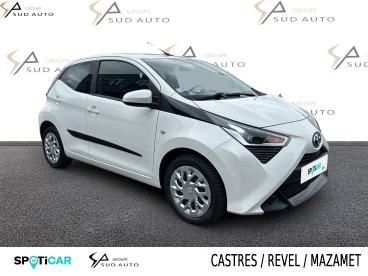 SPOTICAR Toyota Aygo 1.0 Vvt-i X-play Occasion - Citadine Essence Blanc - Castres - 1204028660_3