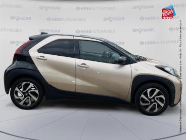 SPOTICAR Toyota Aygo 1.0 Vvt-i 72ch Collection S-cvt Occasion - Citadine Essence Bi-ton Beige Gingembre Métal/toit Noir - Dijon - 1204029939_4