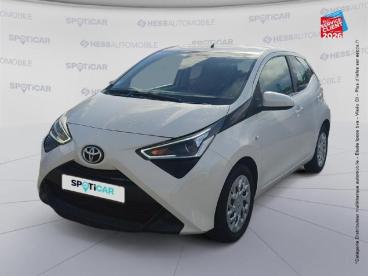 SPOTICAR Toyota Aygo 1.0 Vvt-i 72ch X-play X-app 5p Mc18 Occasion - Citadine Essence Blanc Pur - Belfort - 1204044653_1