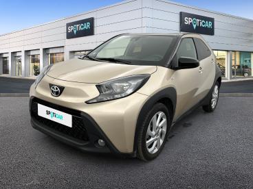 SPOTICAR Toyota Aygo 1.0 Vvt-i 72 S-cvt Design Occasion - Citadine Essence Beige - Nanterre - 1204073400_1