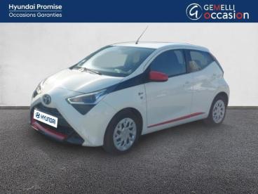 SPOTICAR Toyota Aygo 1.0 Vvt-i 72ch X-pop 5p My19 Occasion - Citadine Essence Blanc Pur - Le Pontet - 1204079025_1