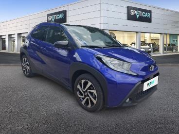 SPOTICAR Toyota Aygo 1.0 Vvt-i 72ch Design My24 Occasion - Citadine Essence Bi-ton Bleu Genièvre Métal/toit Noir - Saint Brieuc - 1204182659_3
