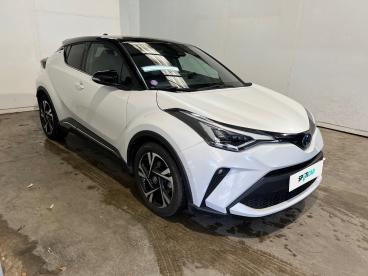 SPOTICAR Toyota C-hr 184h Collection 2wd E-cvt My20 Occasion - Suv-4x4 Hybride Blanc Nacré Bi-ton - Bollene - 1203699274_3