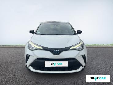 SPOTICAR Toyota C-hr 184h Collection 2wd E-cvt My22 Occasion - Suv-4x4 Hybride Blanc Lunaire Nacré Bi-ton - Narbonne - 1203758617_2
