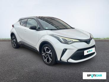 SPOTICAR Toyota C-hr 184h Collection 2wd E-cvt My22 Occasion - Suv-4x4 Hybride Blanc Lunaire Nacré Bi-ton - Narbonne - 1203758617_3
