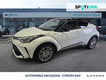 SPOTICAR Toyota C-hr 184h Distinctive 2wd E-cvt My20 Occasion - Suv-4x4 Hybride Blanc Nacré Bi-ton - Mees - 1203829801_1