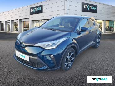 SPOTICAR Toyota C-hr 2.0 Hybride 184ch Design Ultimate E-cvt Occasion - Suv-4x4 Hybride Bleu Persan Métallisé Bi-ton - Limoges - 1203901698_1